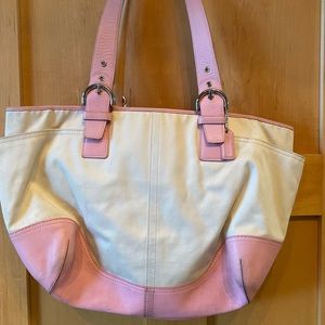 Vintage Coach diaper bag